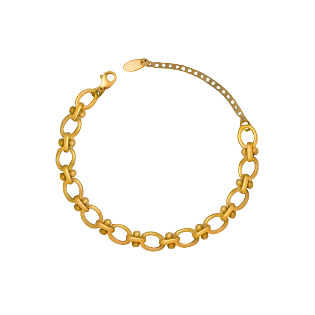 Gold Thick Chain Bracelet