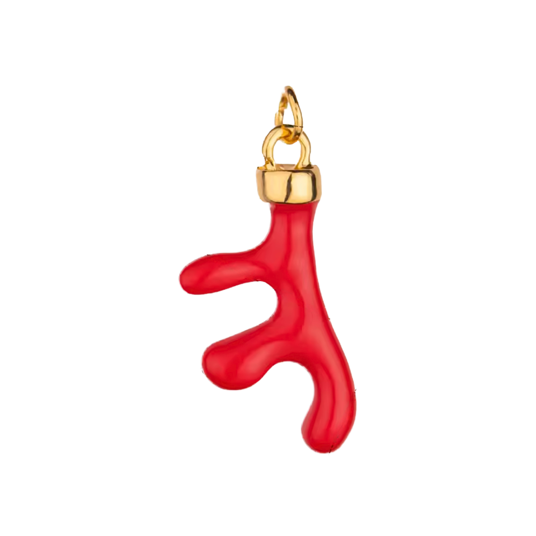 Red Coral Charm