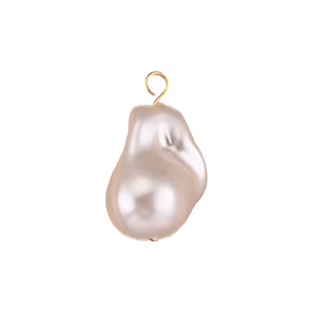 Organic Pearl Charm