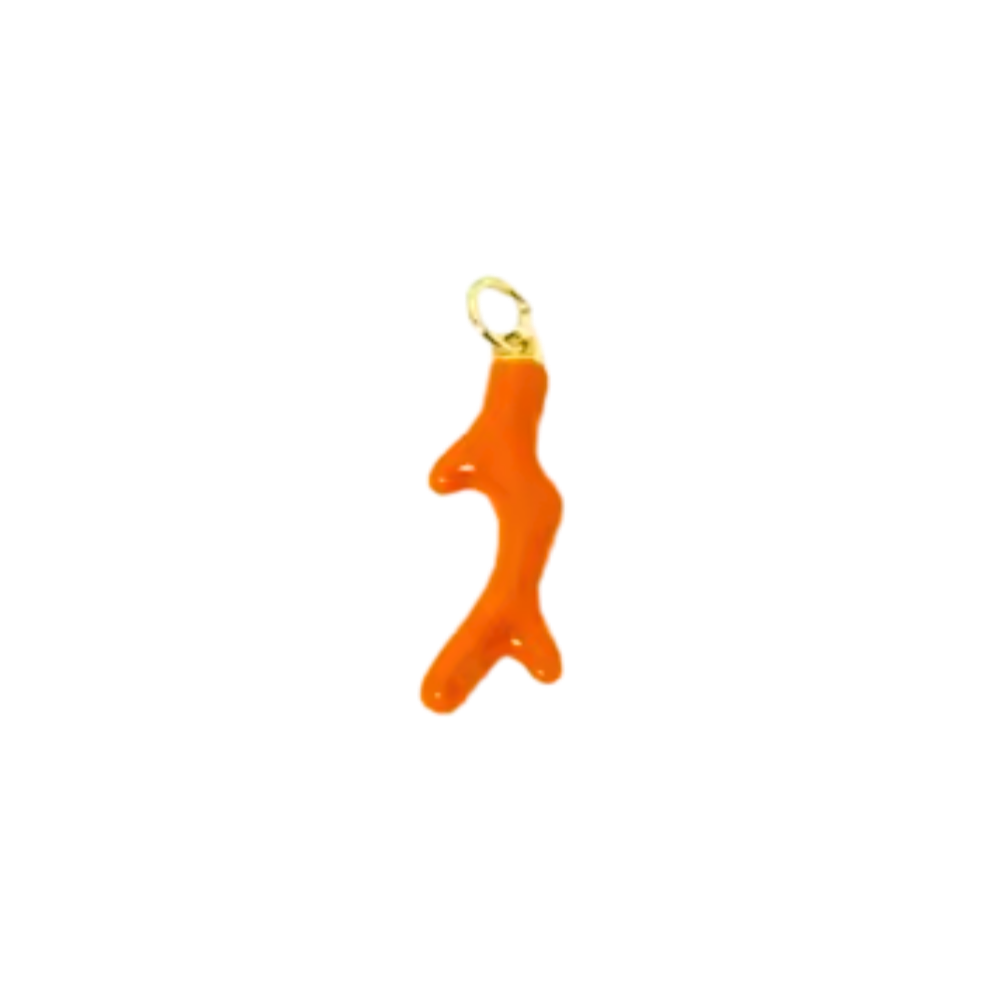 Orange Coral Charm
