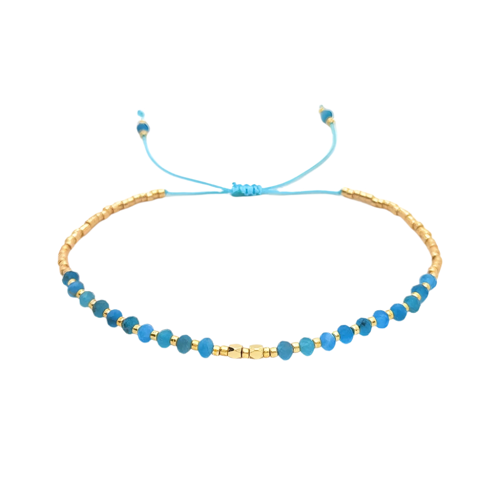 Gold Aqua Bracelet