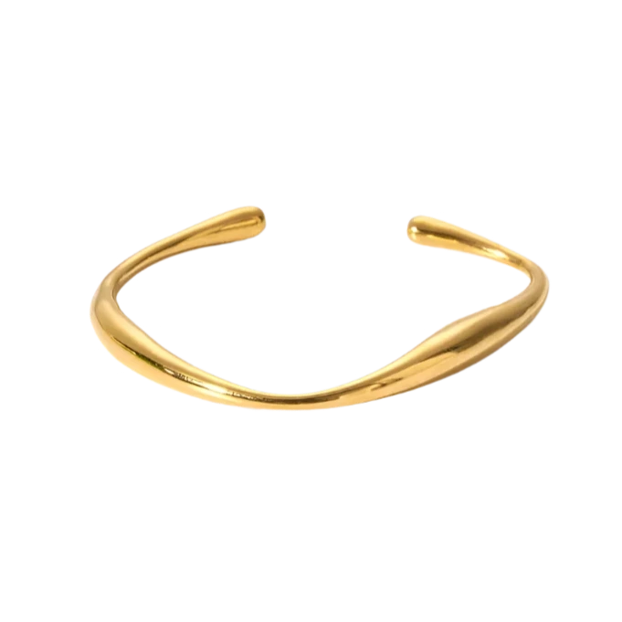 Gold Liquid Bracelet