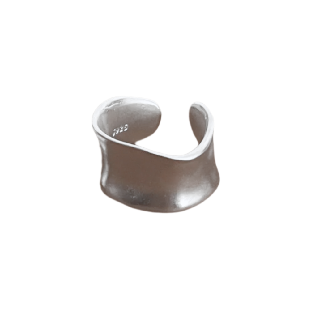 Organic Silver Ring