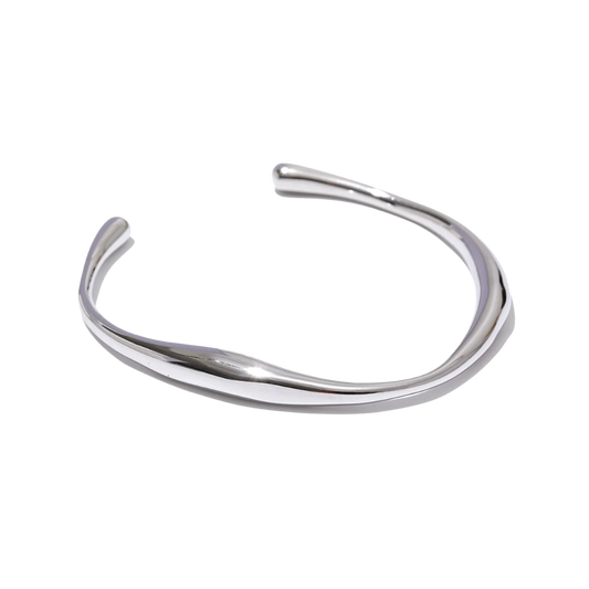 Silver Liquid Bracelet