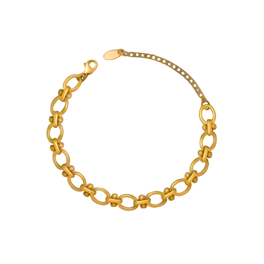 Gold Thick Chain Bracelet