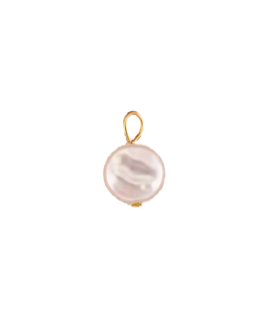 Round Pearl Charm