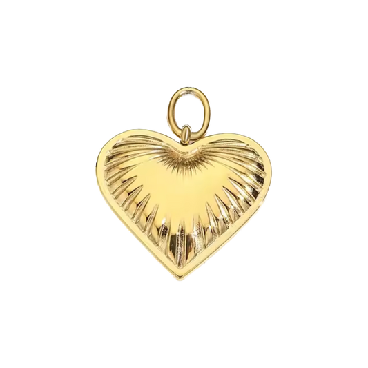Heart of Gold Charm