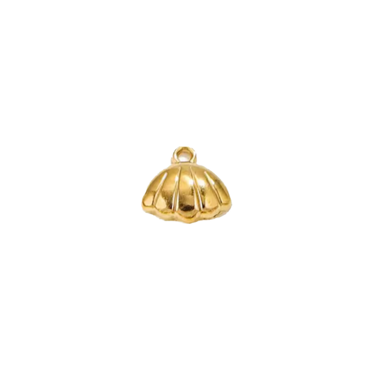 Gold Mini Shell Charm