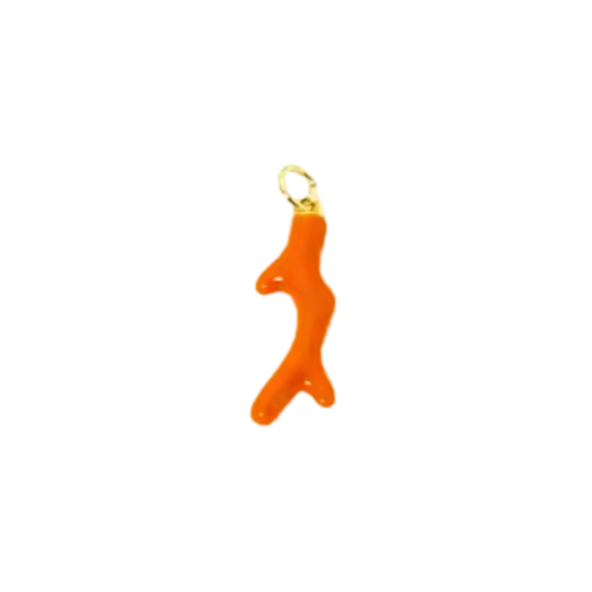 Orange Coral Charm