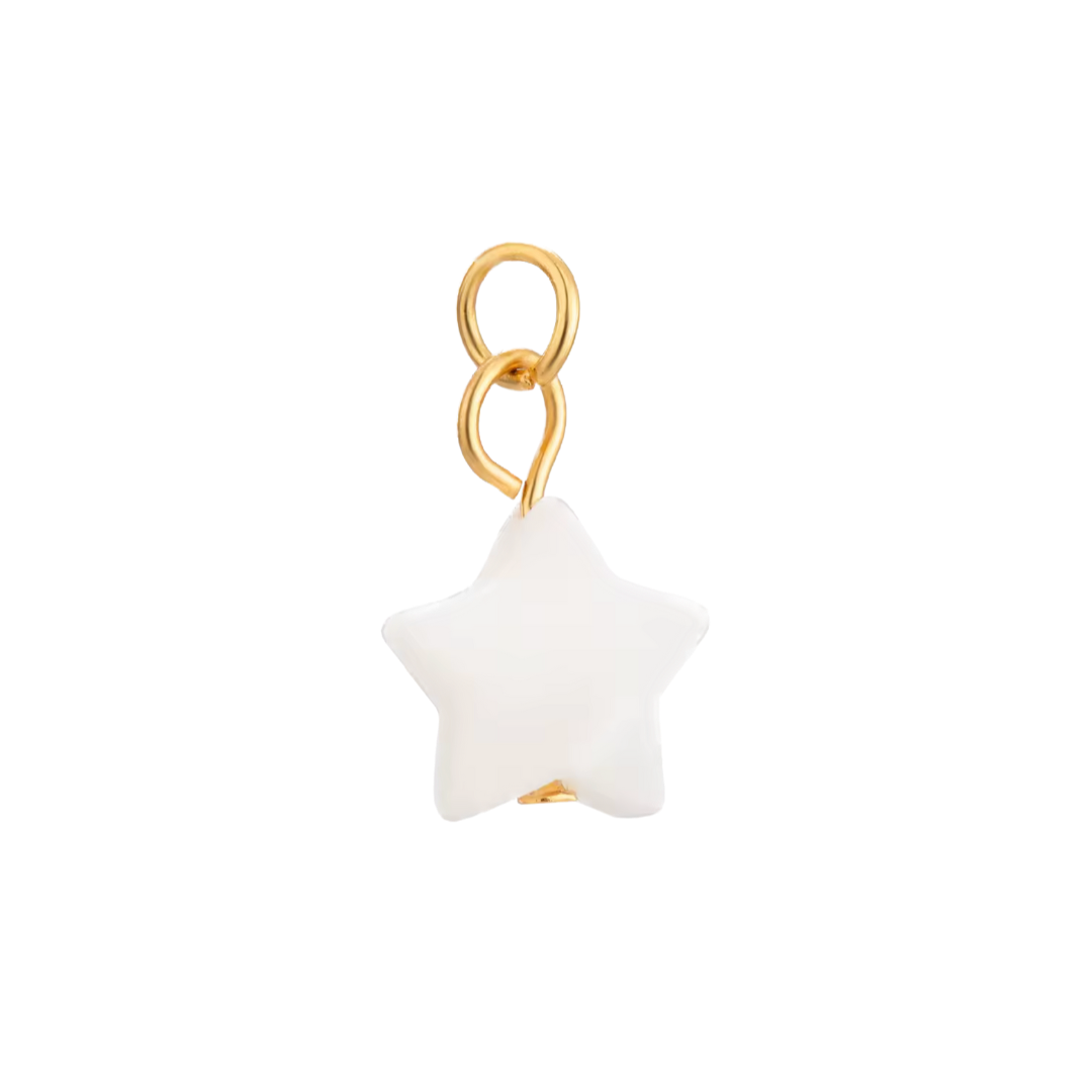 White Star Charm