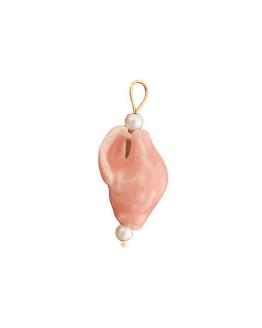 Pink Conch Charm