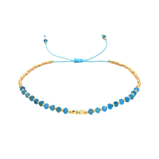 Gold Aqua Bracelet