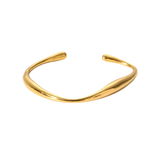 Gold Liquid Bracelet
