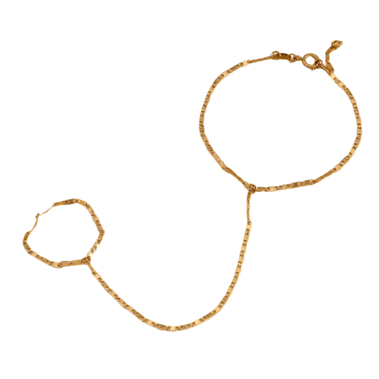 Gold Link Hand Chain