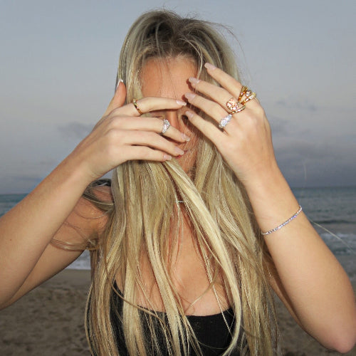Thin Tennis Bracelet