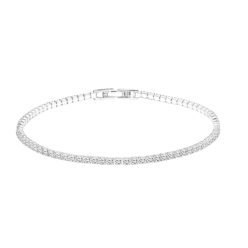 Thin Tennis Bracelet
