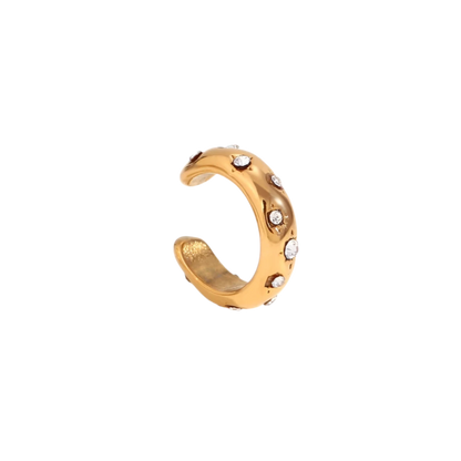 Gold Studded Ear Cuff