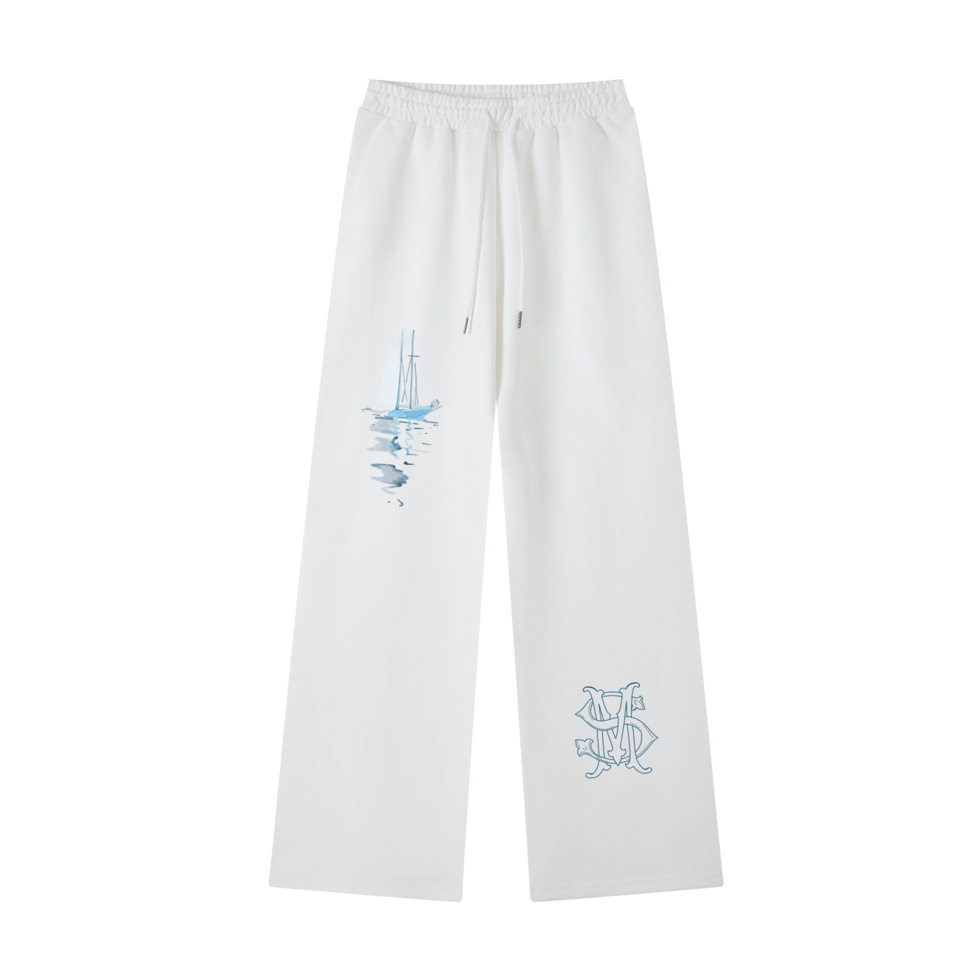 Sail Away Straight-Leg Sweatpants